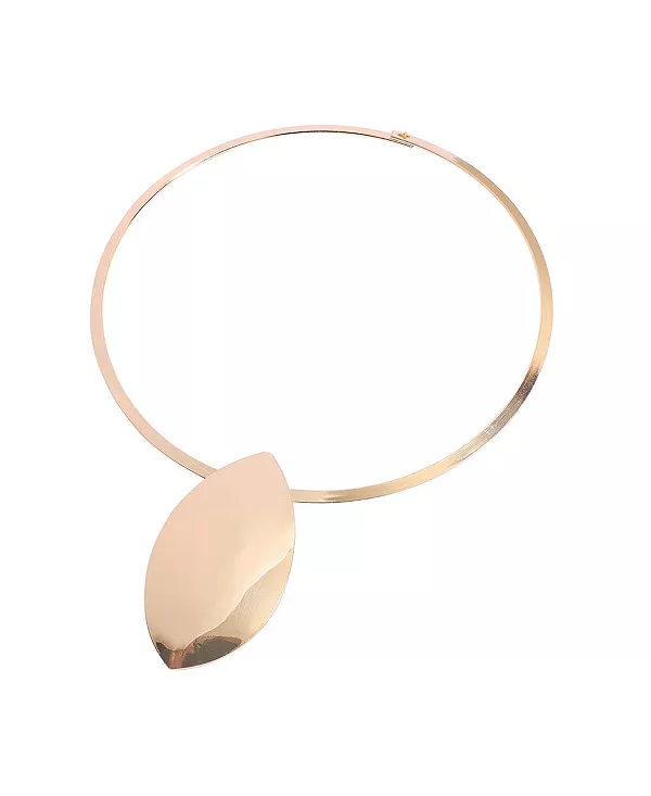 

Металлическое продолговатое ожерелье Sohi, gold