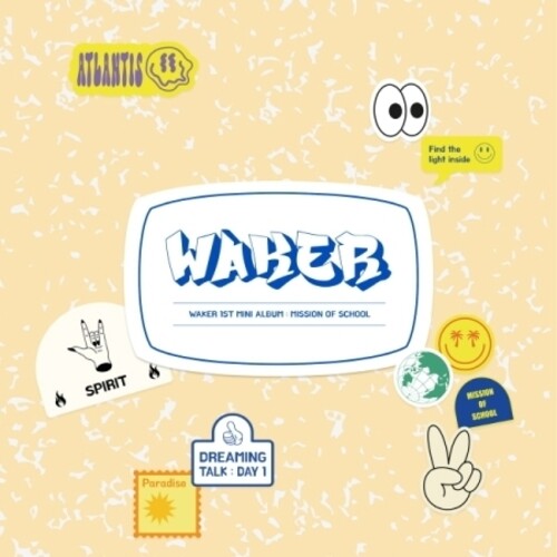 

CD диск Waker: Mission Of School - incl. 60pg Photobook, Sticker + Photocard