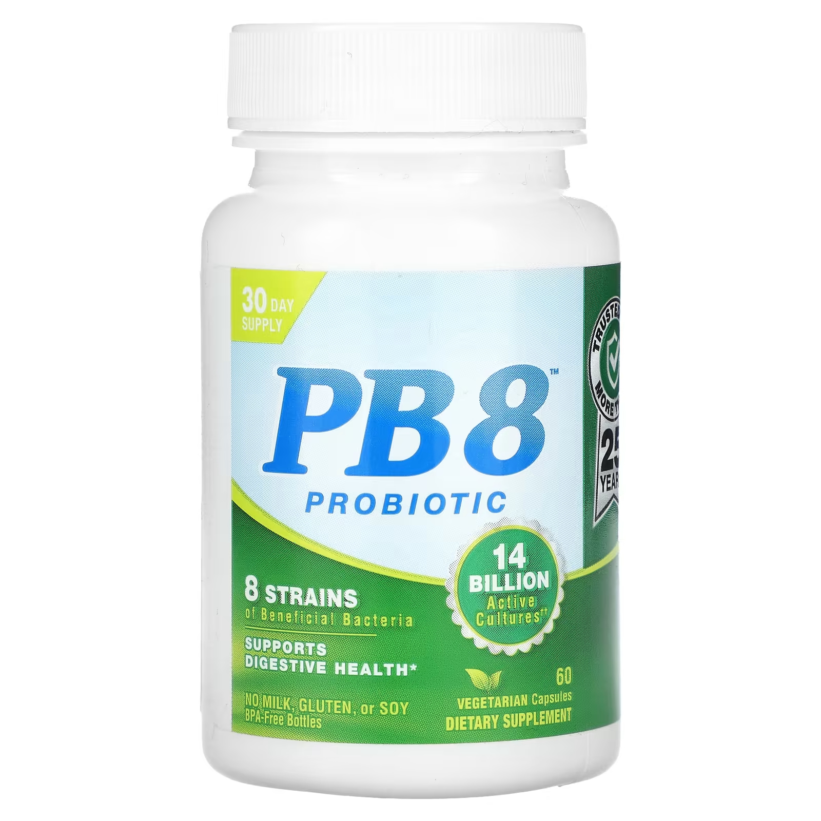 

Пробиотик Nutrition Now PB8, 60 вегетарианских капсул