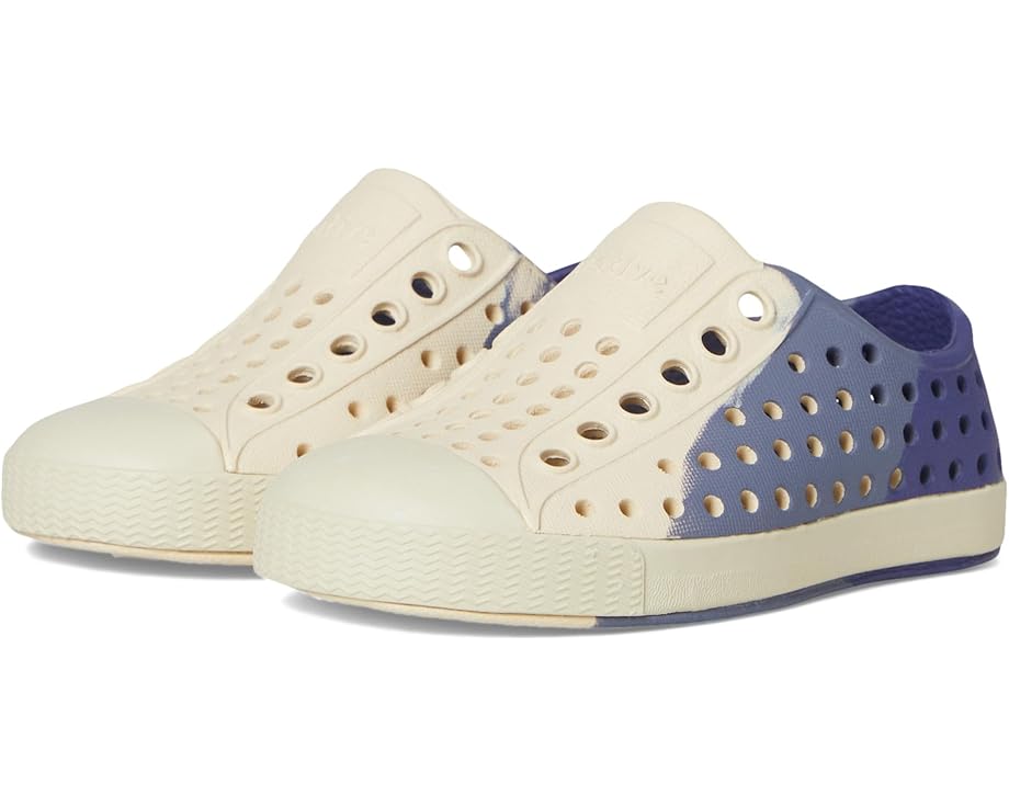 

Кроссовки Native Shoes Kids Jefferson Bloom Marble, цвет Ink Bone Marble/Bone White