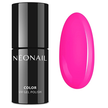 

NeoNail Профессиональный УФ-лак для ногтей Candy Girl Delicious Гель-лак Soak Off 7,2 мл 3220-7 Неоново-розовый Neonail Professional