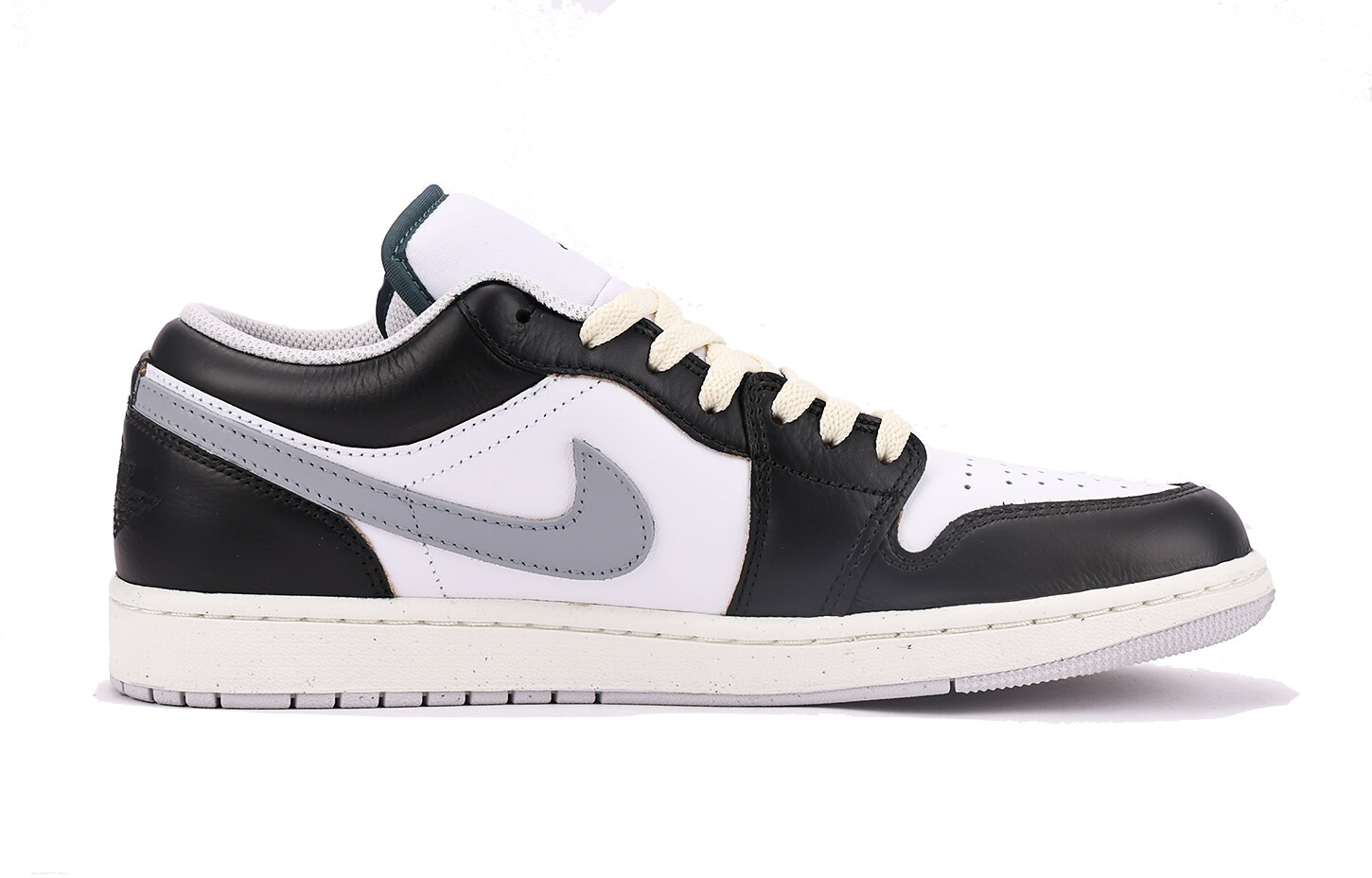 

Кроссовки Air Jordan 1 Vintage Basketball Shoes Men Low-top Dark Gray, черный/серый