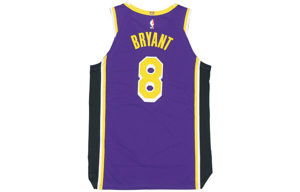 Майка Nike NBA AU Player Edition Kobe Bryant Los Angeles Lakers No. 8 Sports Basketball Jersey/Vest Purple, фиолетовый — фото 2