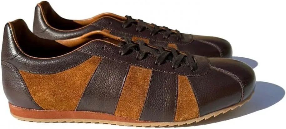 Кроссовки Delicious Junction Chad из кожи, Chocolate Brown