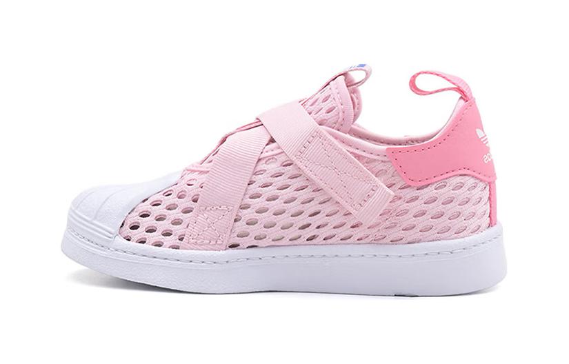 

SUPERSTAR 360 Детские скейтбординговые кроссовки Adidas Originals, Розовый Белый