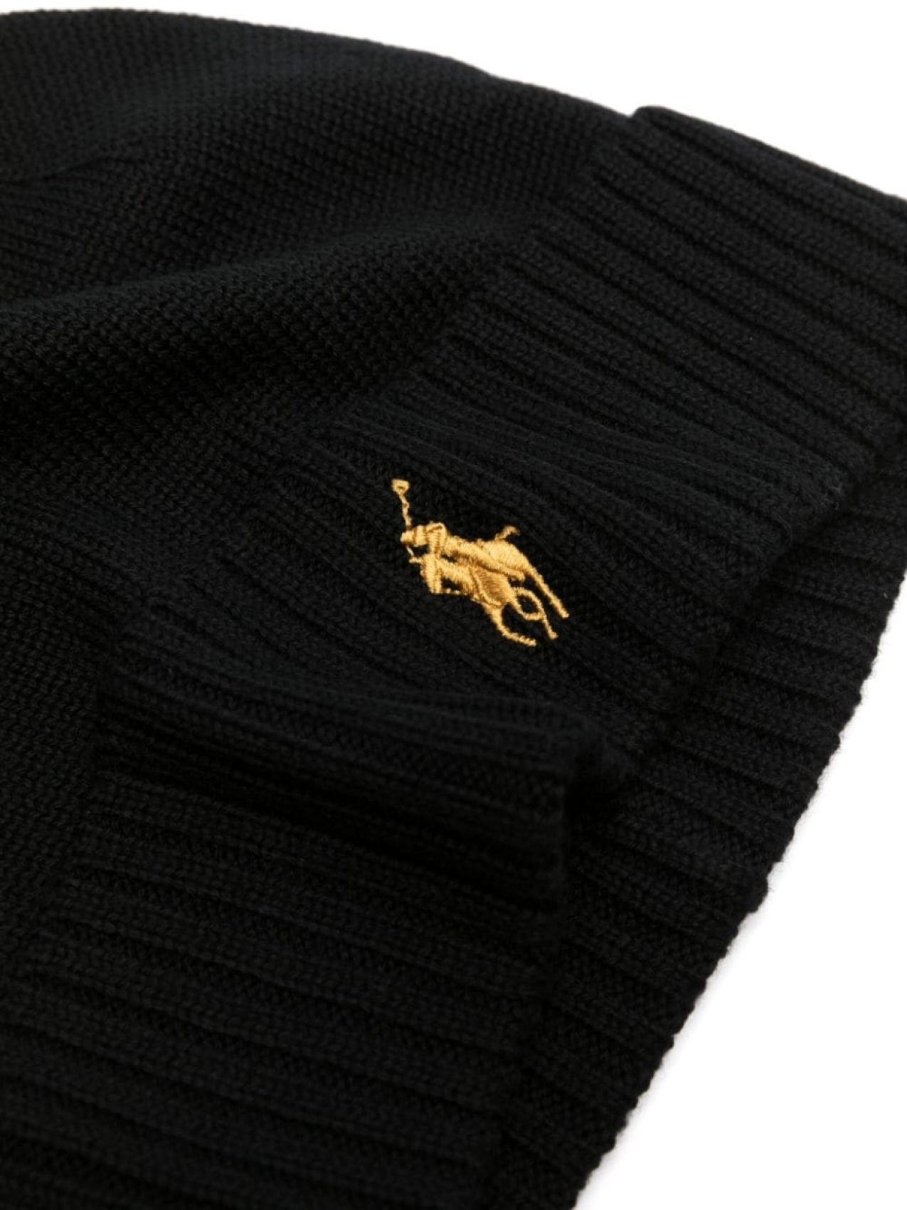 

Polo Ralph Lauren шапка бини с вышитым логотипом, черный