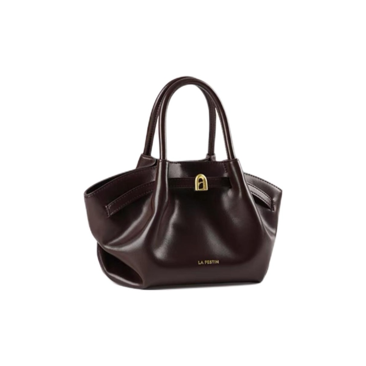 

LA FESTIN Кожаная сумка через плечо, Chestnut Brown