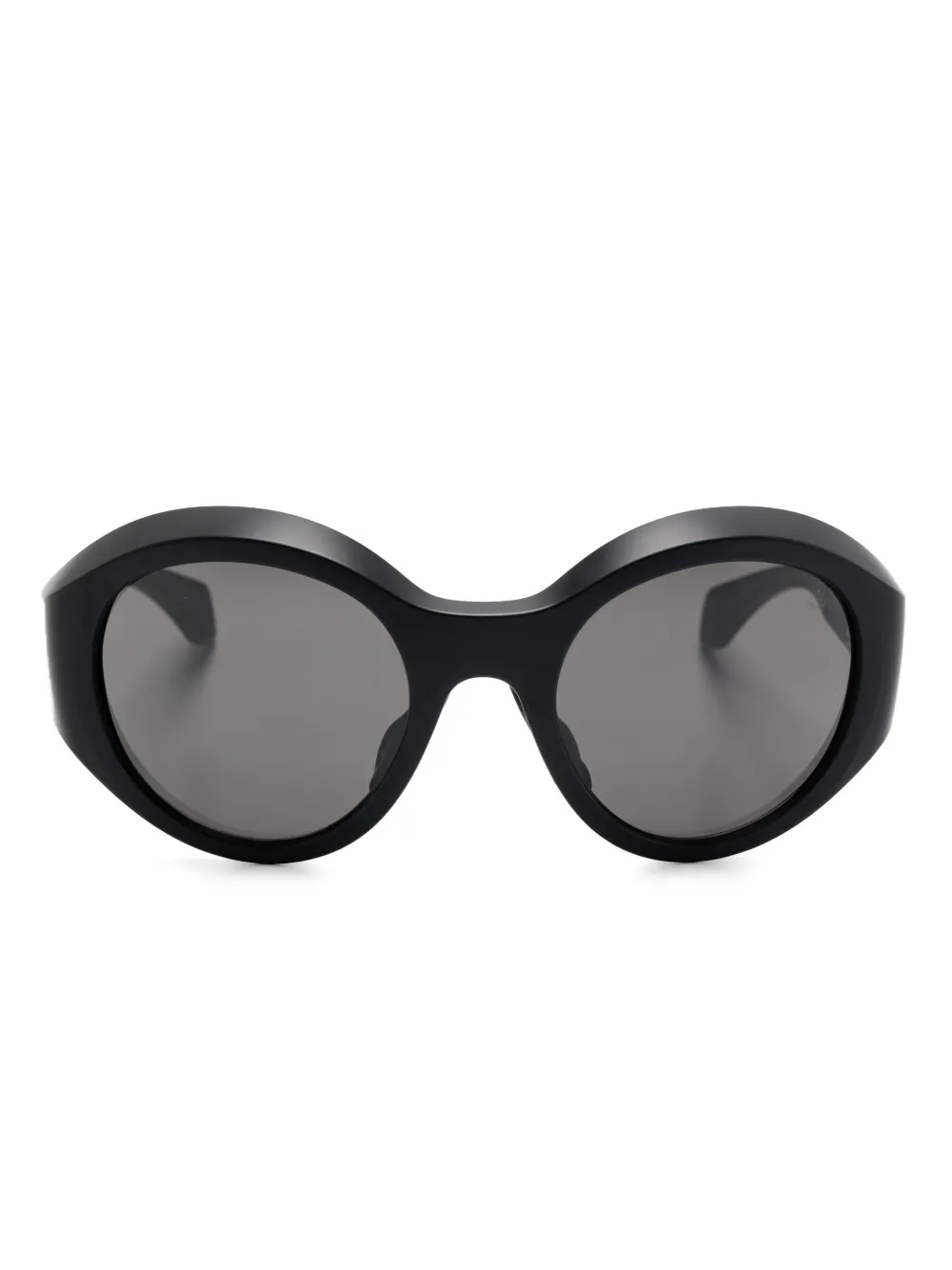 

Солнцезащитные очки в круглой оправе Moncler Eyewear, черный