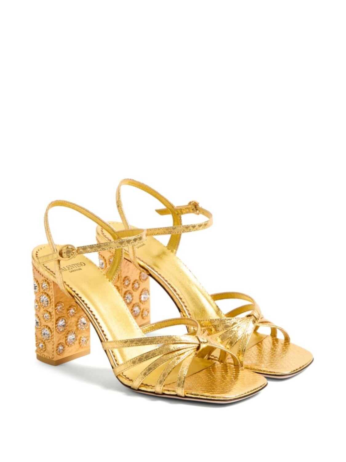 Босоножки Preshoes 90 Valentino Garavani, золотой — фото 2