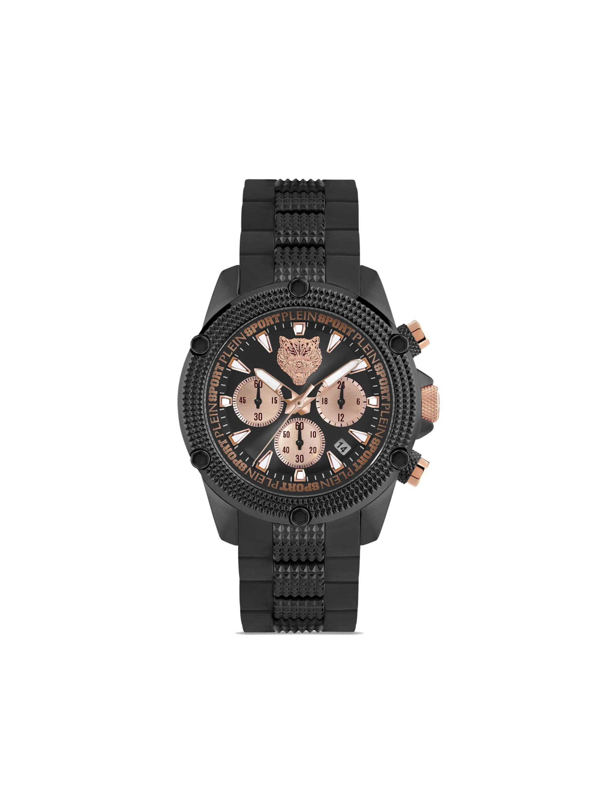 

Наручные часы Hurricane Chrono 44 мм Plein Sport, черный