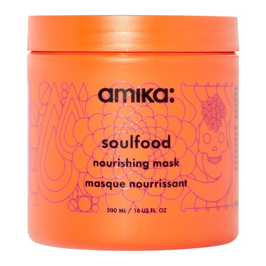 

Питательная маска для волос Soulfood amika, 16 oz /500 ml