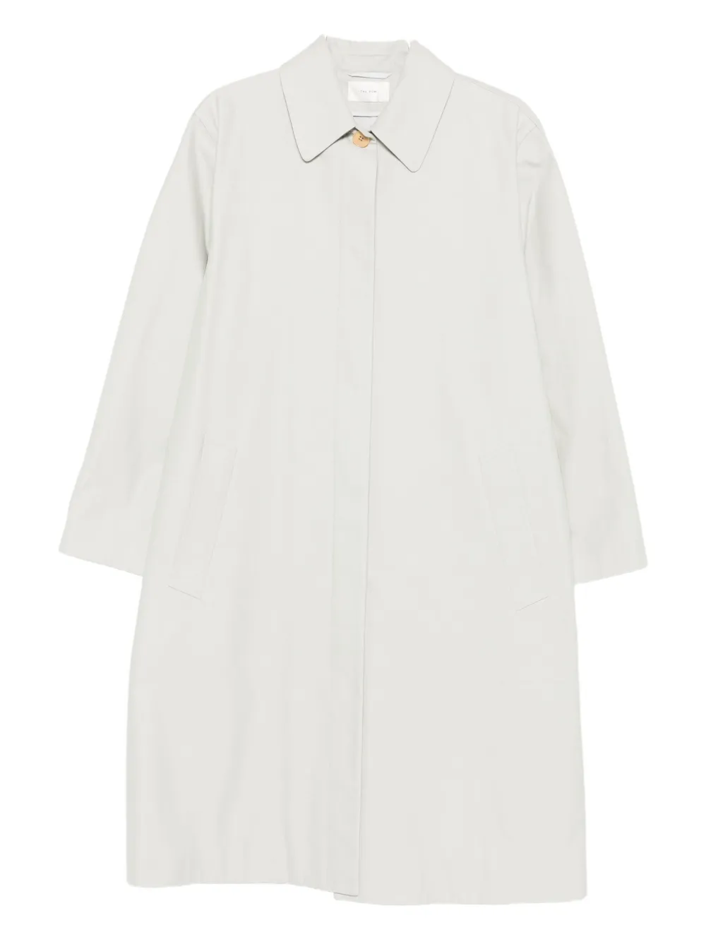 

Однобортное пальто The Row, нейтральный