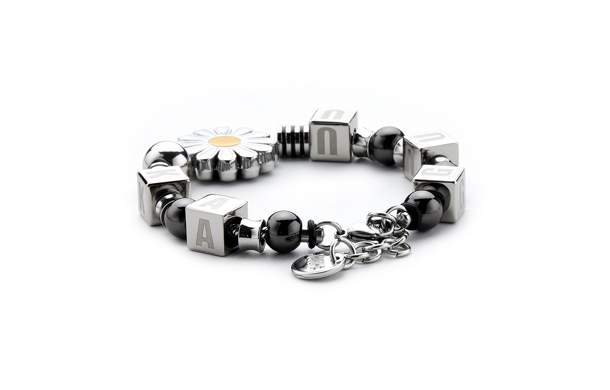 

Guuka Нержавеющая сталь, унисекс браслет из сплава серебристый