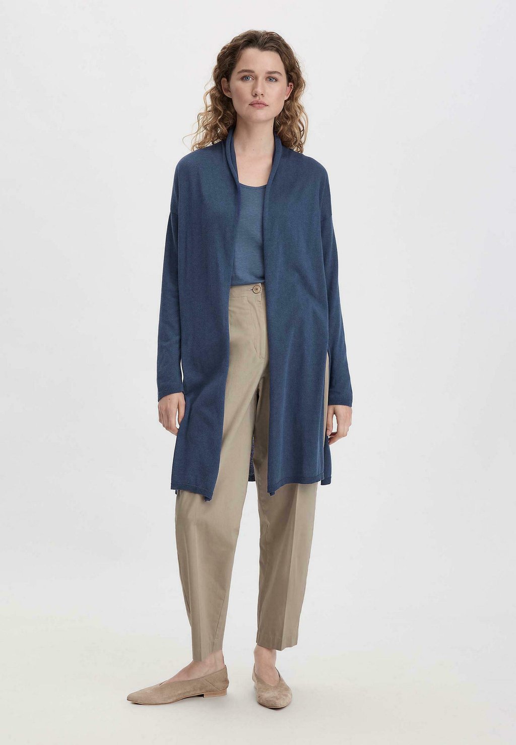 

Кардиган OVERSIZE hessnatur, синий