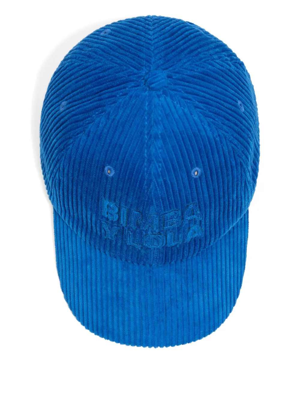 

Кепка из вельвета с логотипом Bimba y Lola, синий