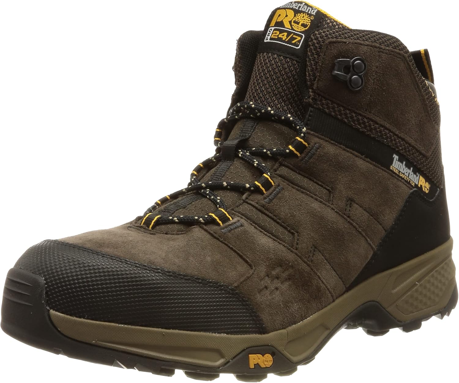 

Timberland PRO мужские ботинки Switchback Lt 6 дюймов со стальным защитным носком, Marron