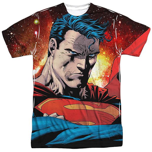 

Футболка с коротким рукавом superman determination adult poly crew Licensed Character