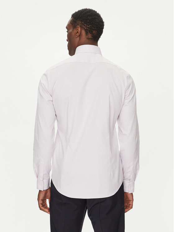 Рубашка облегающего кроя K10K114298 Calvin Klein, фиолетовый — фото 3