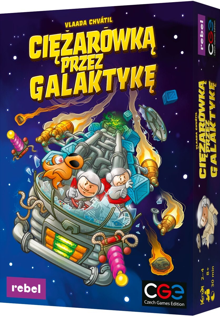 

Грузовик по Галактике, настольная игра, стратегия, Rebel