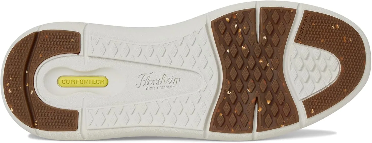 Мужские кроссовки Florsheim Fleet Perf Toe на эластичной шнуровке, Cognac — фото 3