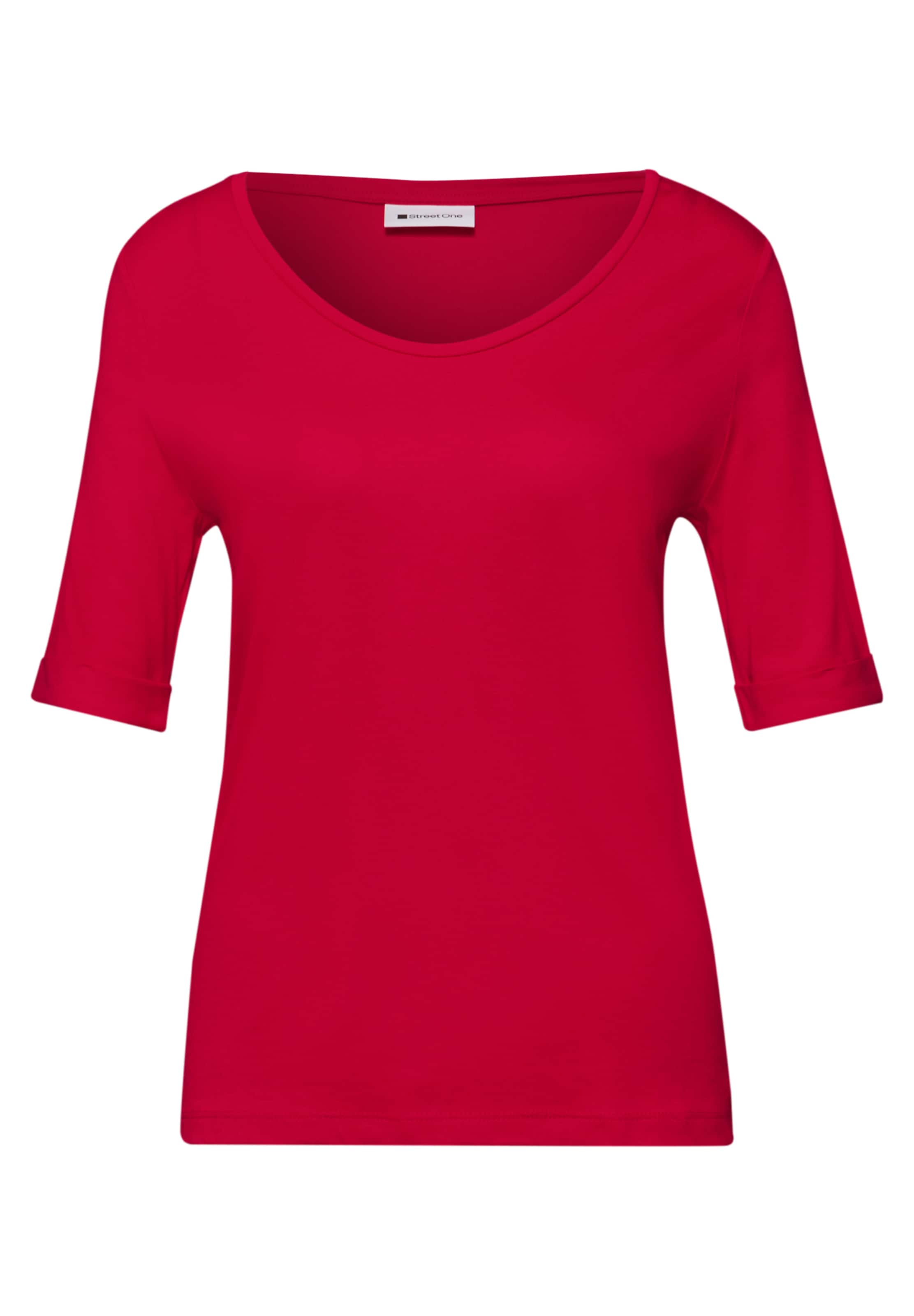 

STREET ONE Футболка в красном цвете