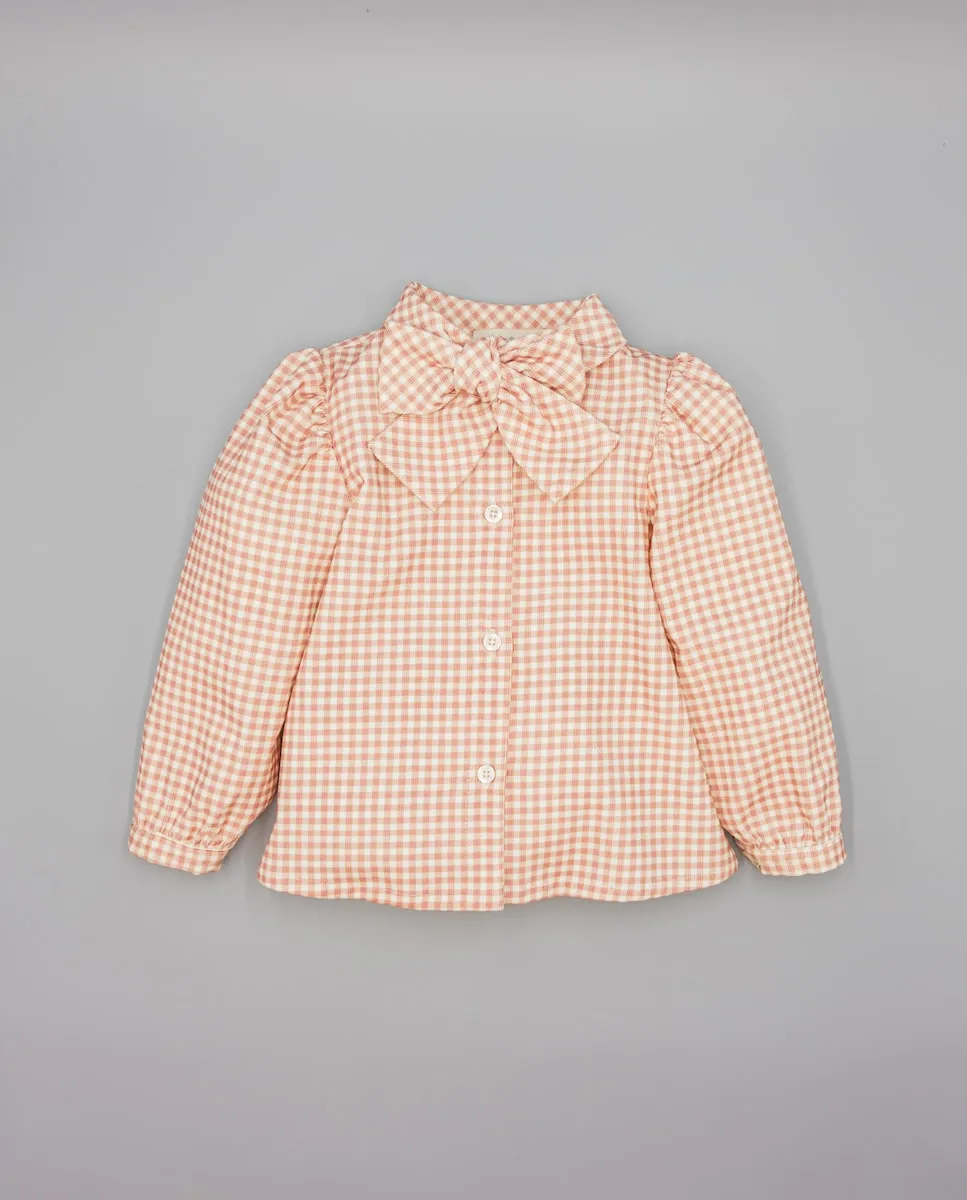 

Хлопковая детская рубашка Fina Ejerique, мультиколор