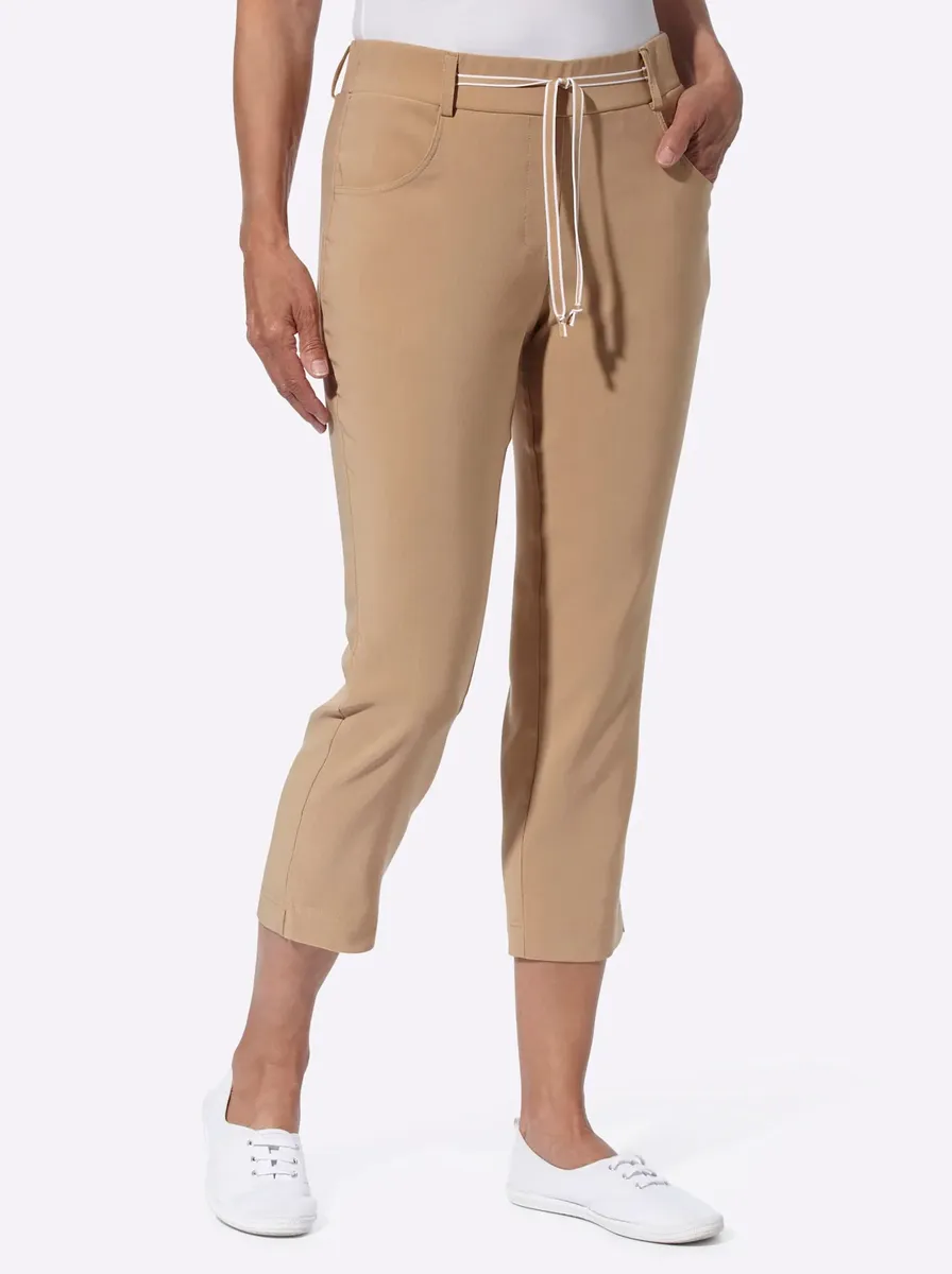 

Брюки Classic Basics 7/8, цвет Camel