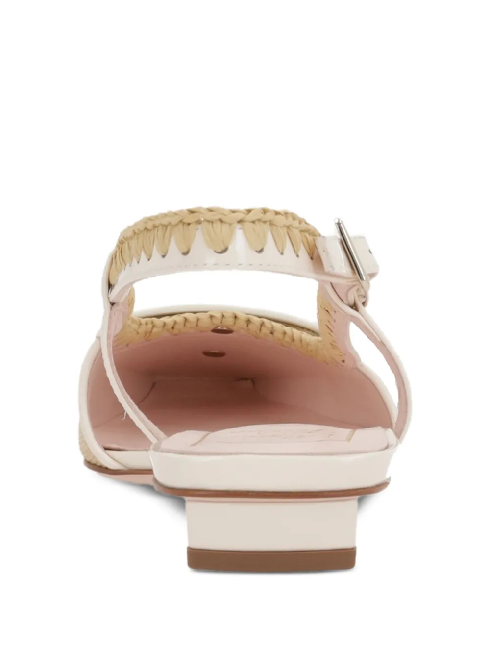 Туфли Belle Vivier с ремешком на пятке Roger Vivier, нейтральный — фото 3