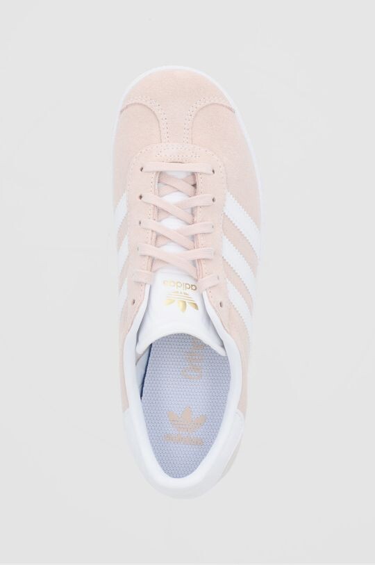 Замшевые кроссовки Gazelle H01512 adidas Originals, розовый — фото 4