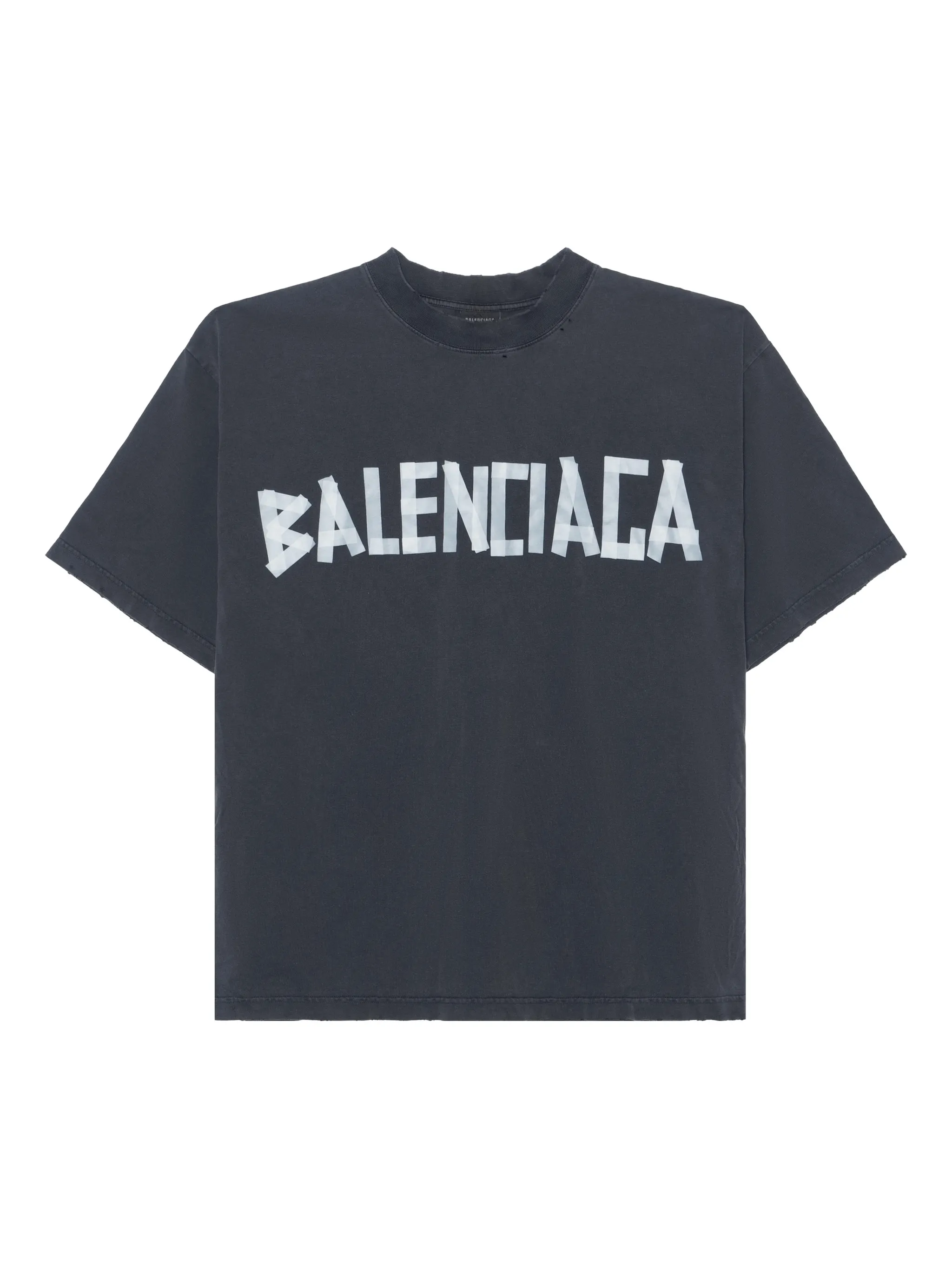 

Футболка с логотипом Balenciaga, серый