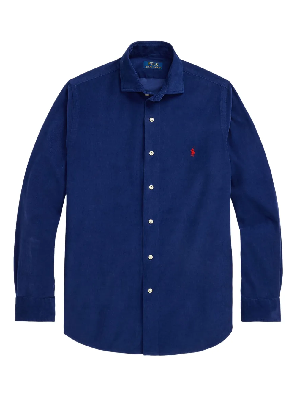 

Вельветовая рубашка с длинными рукавами Polo Ralph Lauren, синий