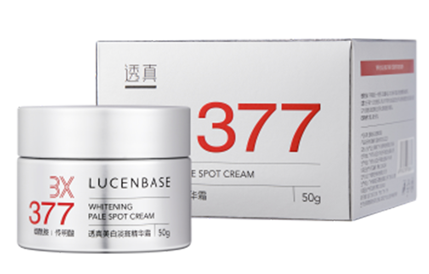 Осветляющий крем для лица Lucenbase 377 Whitening Pale Spot Cream, 50 г — фото 2
