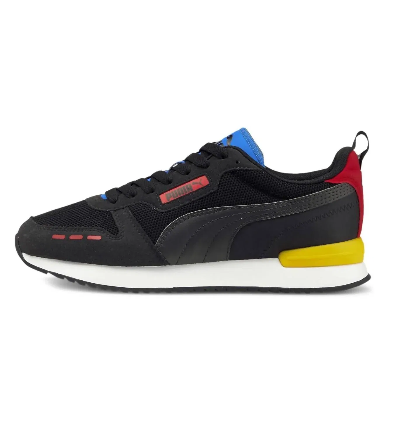 Puma Мужские кроссовки R78 черного цвета, модель High Risk Red — фото 3