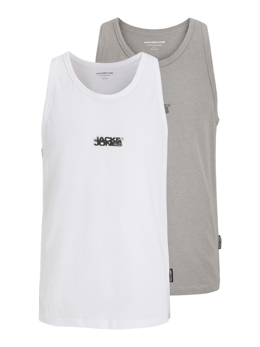 

Футболка JACK & JONES JACK & JONES JCOSAGO, mottled grey/White