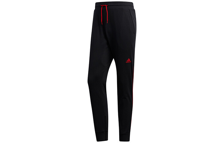 

Adidas Мужские трикотажные спортивные штаны, Черный