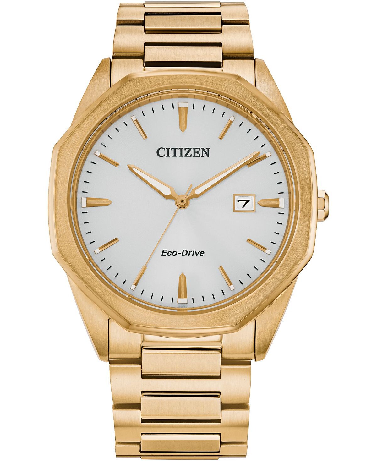 

Мужские часы Eco-Drive Corso с золотистым браслетом из нержавеющей стали, 41 мм Citizen