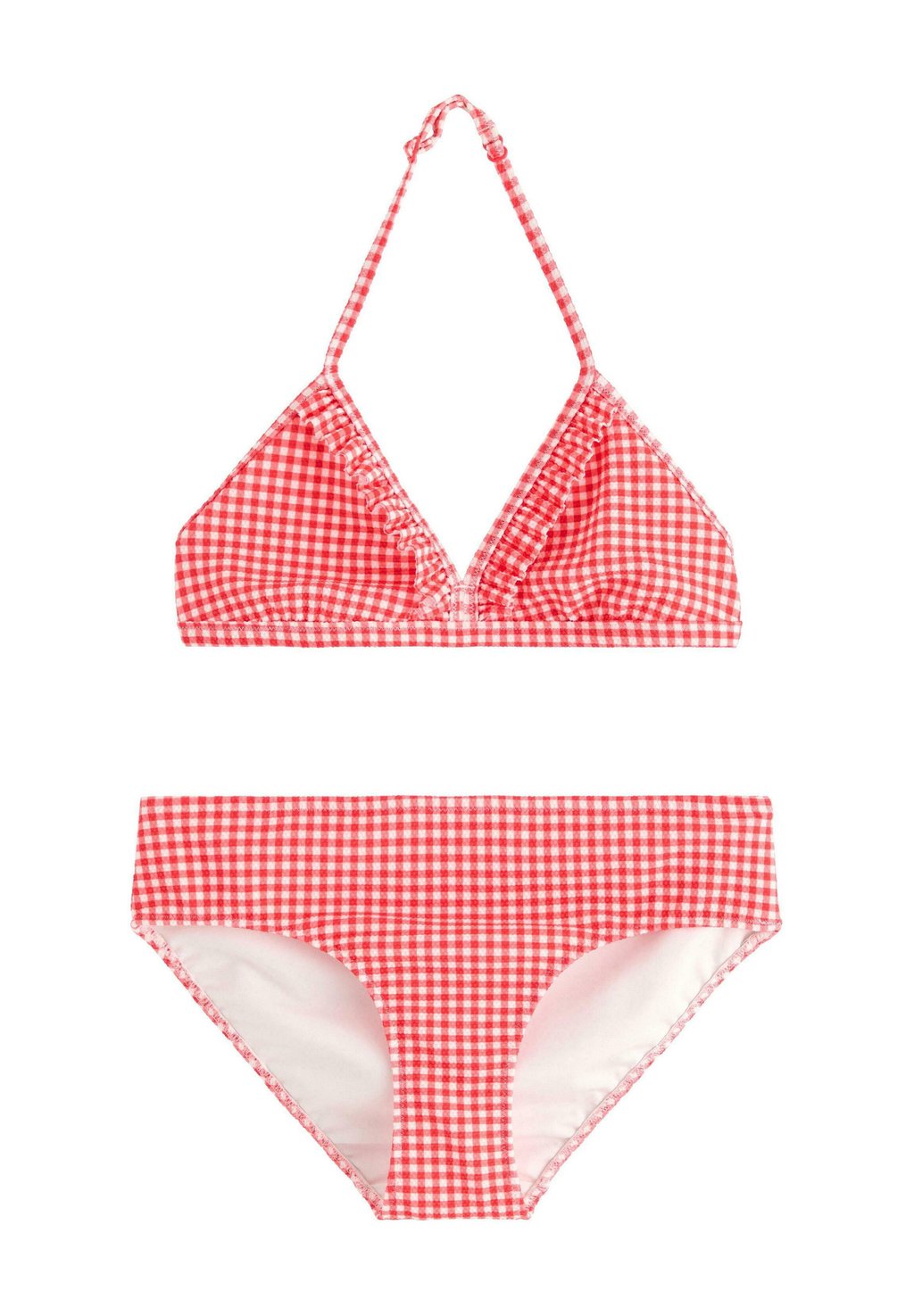 

Бикини SET WITH GINGHAM PATTERN Lindex, красный