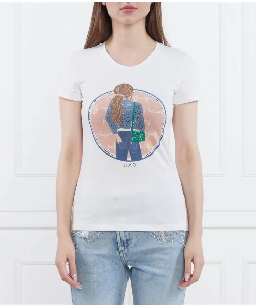 

Футболка Regular fit Liu Jo, белый