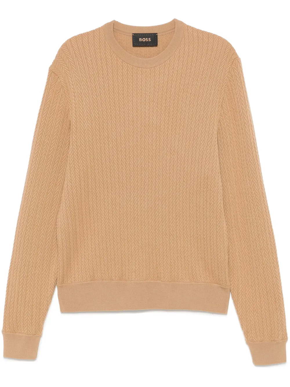 

Свитер Eldo BOSS, коричневый