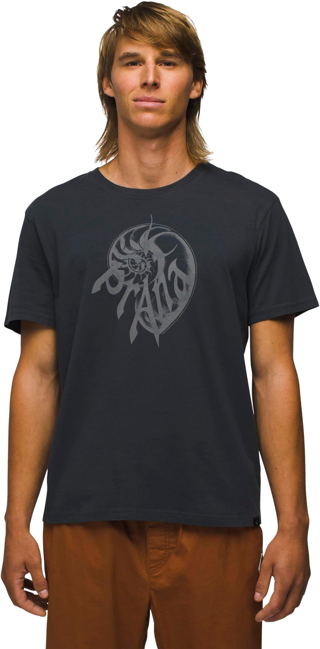 

Футболка Prana Heritage Graphic Short Sleeve Tee Standard Fit, цвет Stormy Night
