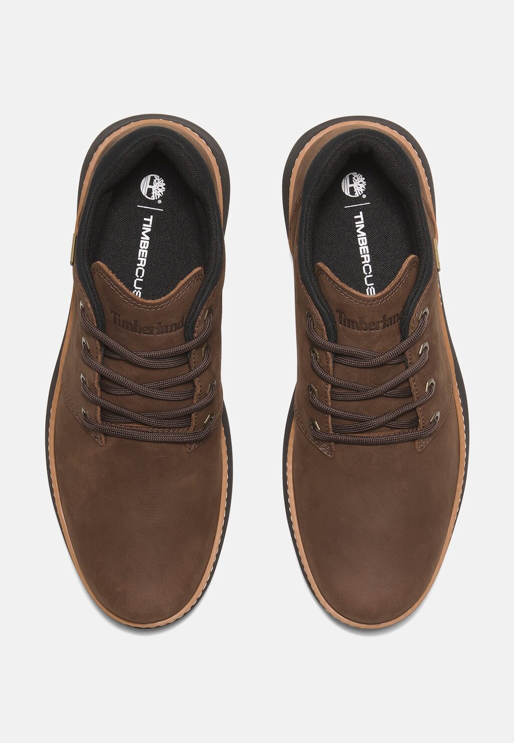 Мужские ботинки Timberland спортивные на шнуровке, коричневый — фото 3