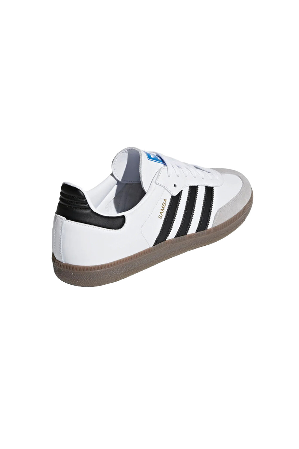 Кроссовки Adidas Samba женские, белый/черный — фото 2