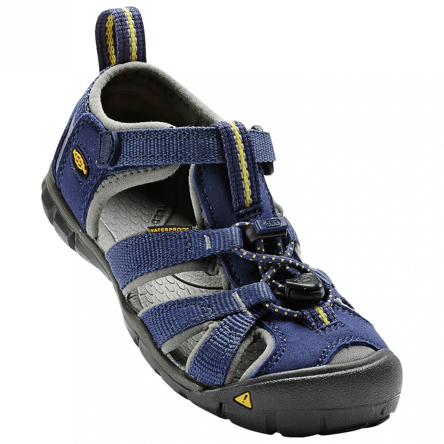 

Сандалии Keen Kids Seacamp II CNX, цвет Blue Depths/Gargoyle