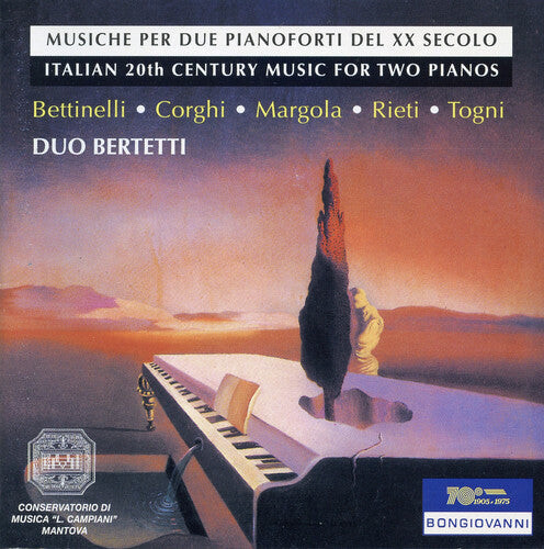 

CD диск Rieti / Duo Bertetti: Italian 20th Century Music for Two Pianos