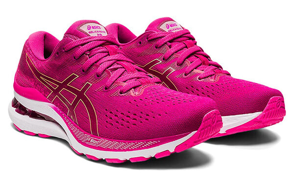 Кроссовки гель каяно 28 Asics, красный — фото 3