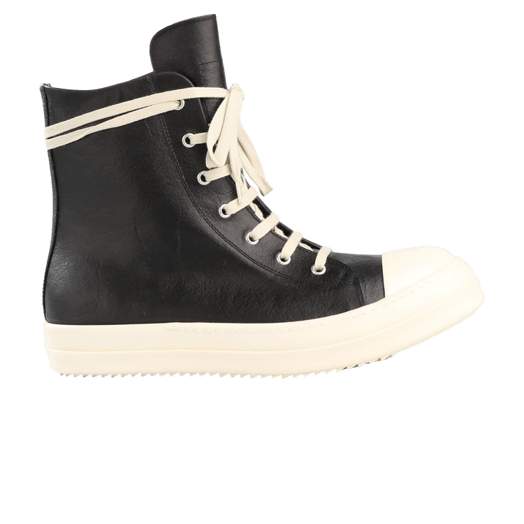 

Кроссовки Rick Owens Rick Owens Hollywood Vintage High 'Black Milk', черный