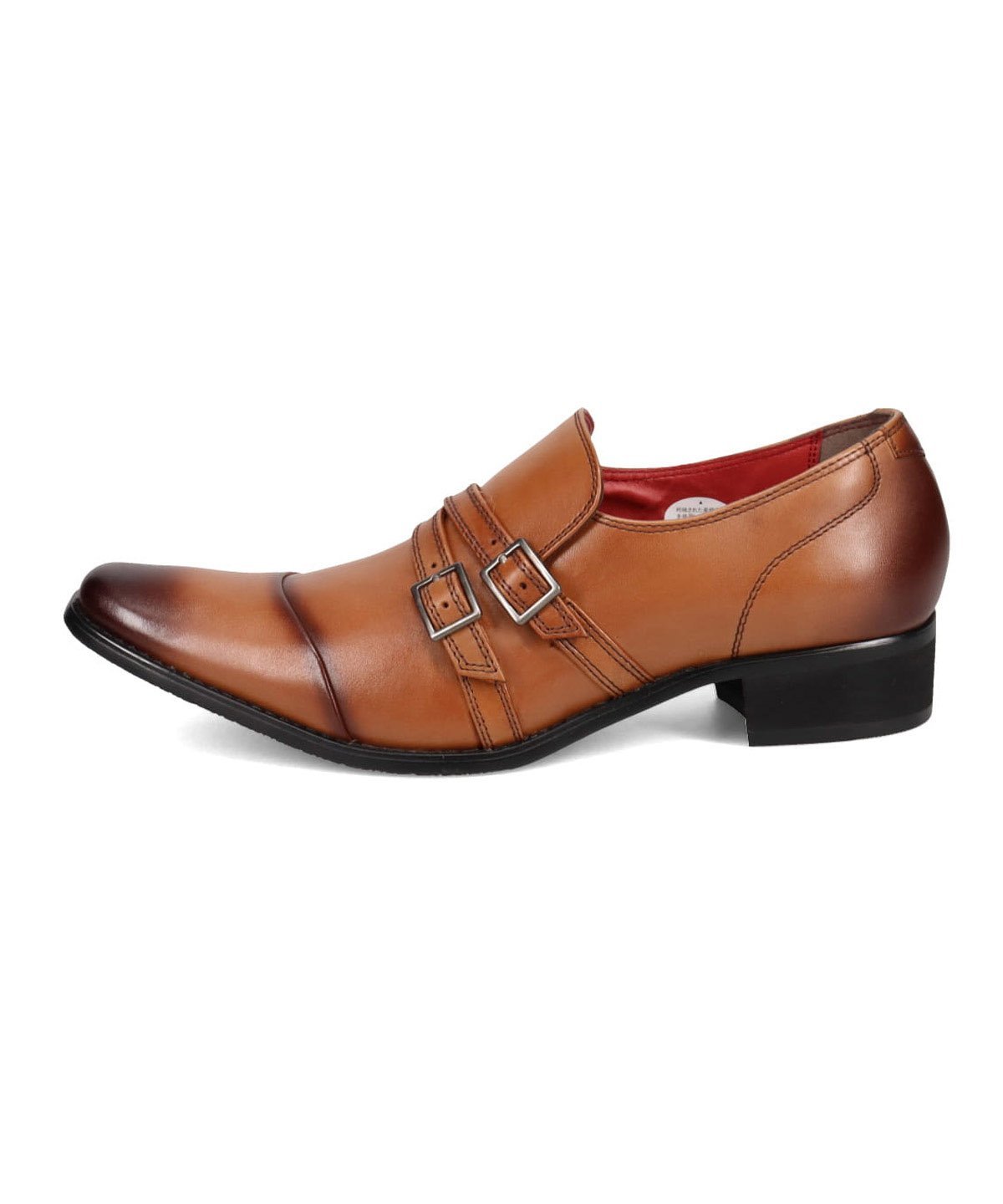Туфли-слипы с перекрестным ремнем для деловых встреч Black List, Light Brown — фото 2