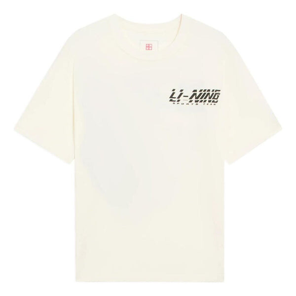

Футболка с графикой спортивной команды Li-Ning, бежевый