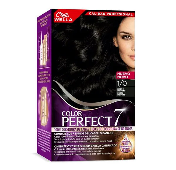 

Перманентное окрашивание Tinte Color Perfect Color Perfect 7, цвет negro infinito