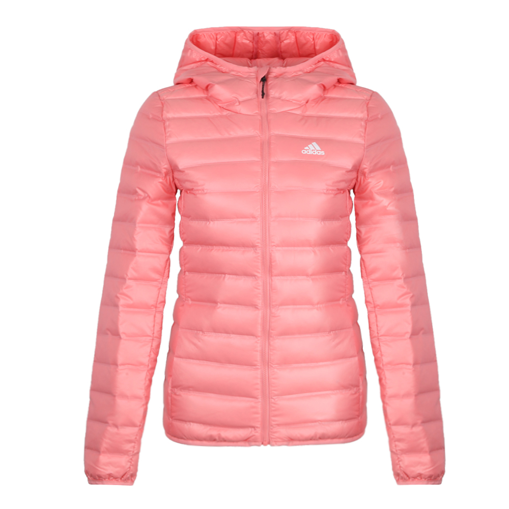 

Adidas Красная пуховая куртка для женщин